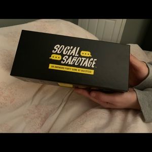 social Sabotage !!! Brand new!!